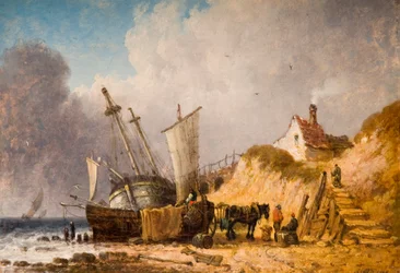 Kustscène, 1836
